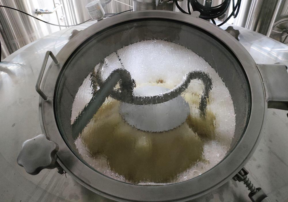 <b>Cold solids Separation during the whirlpooling brewery</b>